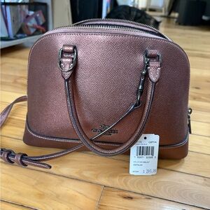 Coach Designer Bag Rose Gold